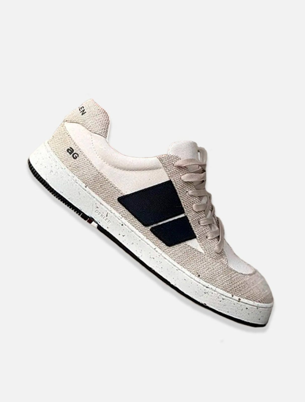 Vista 2 Tênis Osklen Canvas AG Sneaker Creme Osklen bege