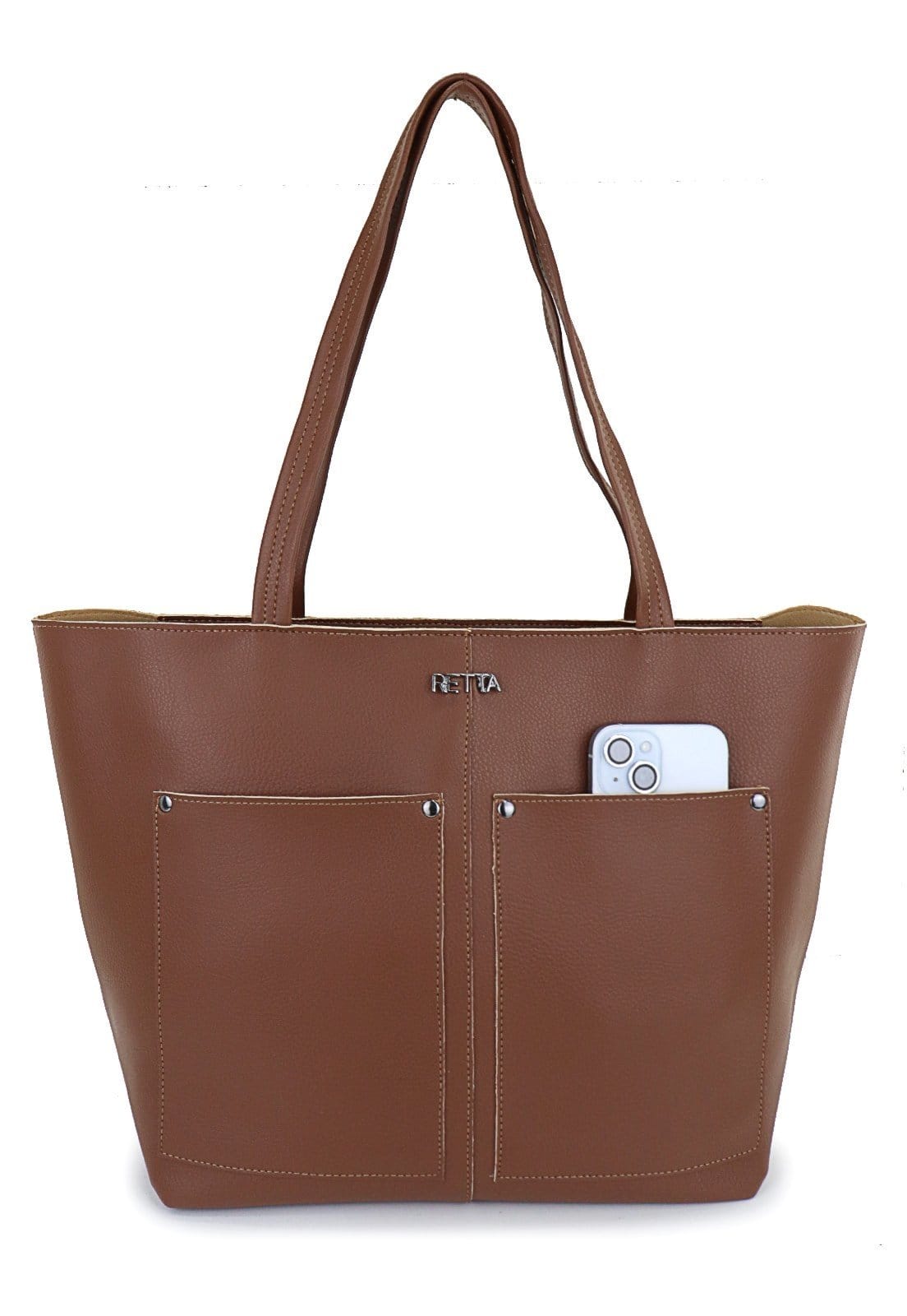 Bolsa Feminina Grande Para Faculdade ou Trabalho Alça Tiracolo e Ombro Espaçosa Retta Oficial