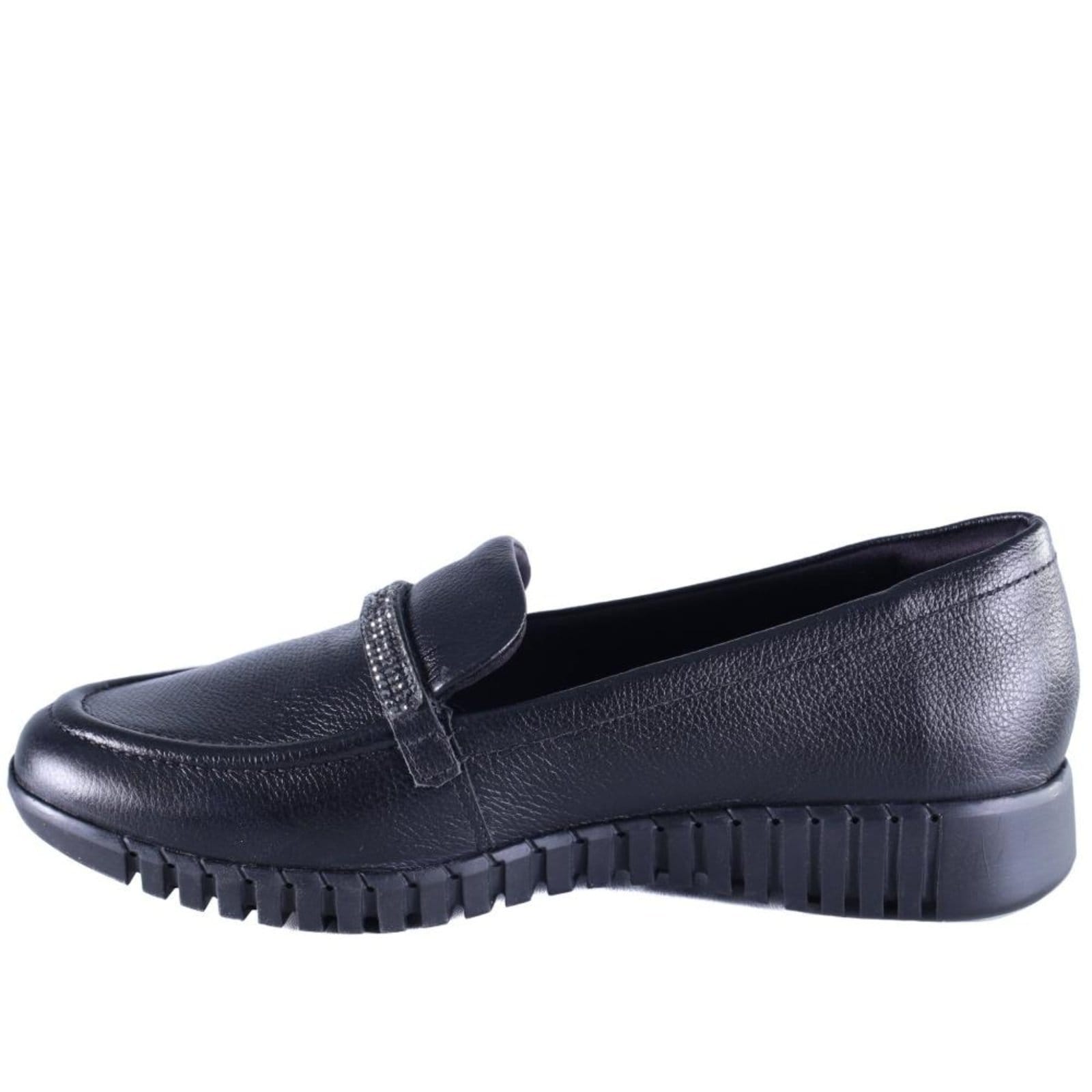Vista 2 Mocassim Comfortflex Feminino 2476303 Preto Comfortflex incolor