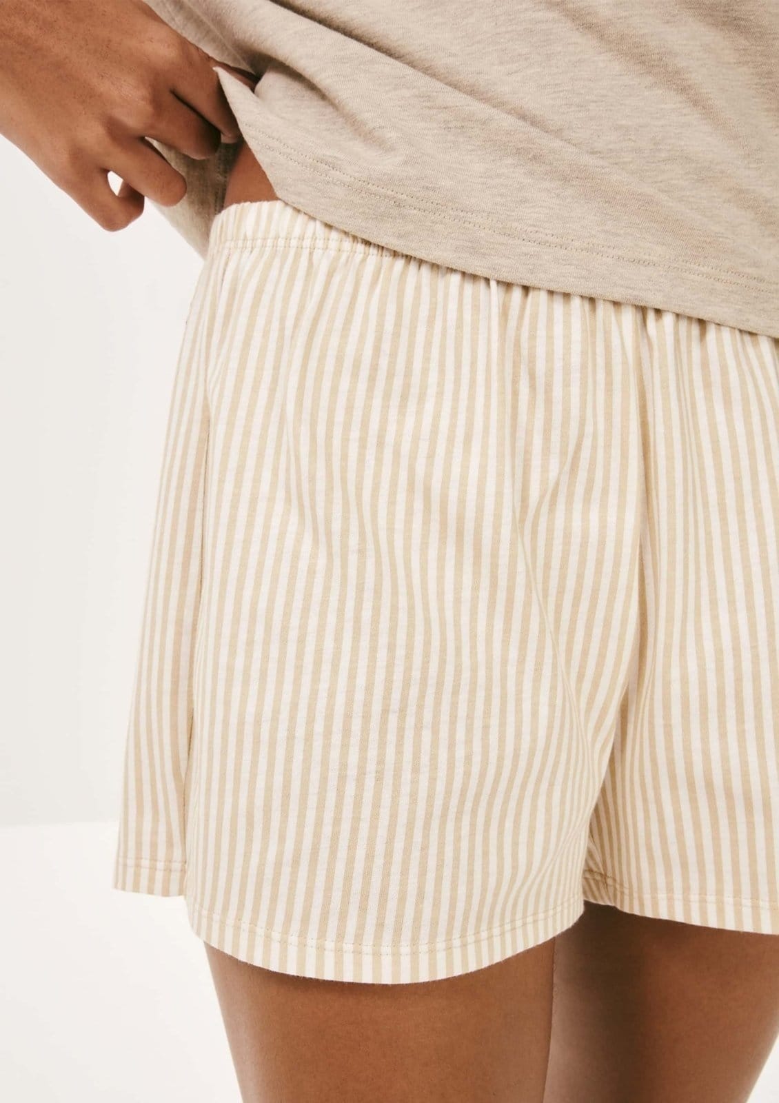 Vista 2 Pijama Feminino Curto Estampado Hering HERING INTIMATES nude