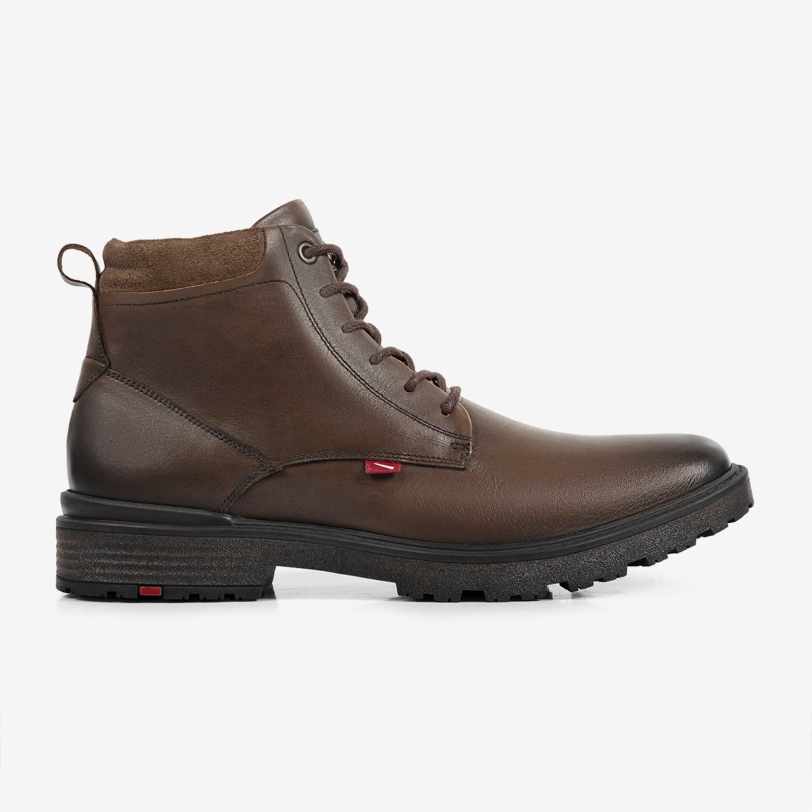 Vista 2 Bota Masculina Couro Legítimo Ferracini Atenas Coturno FERRACINI marrom