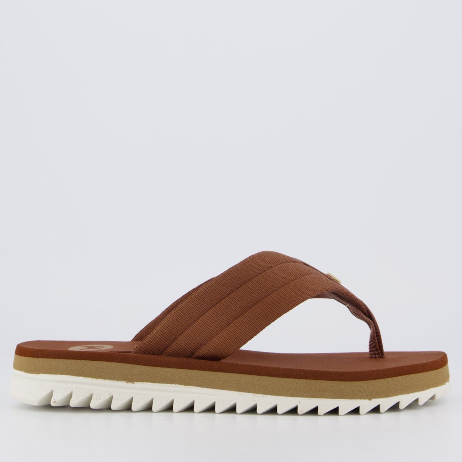 Vista 2 Chinelo Kenner Kyra Pro Comfy Feminino 745 marrom