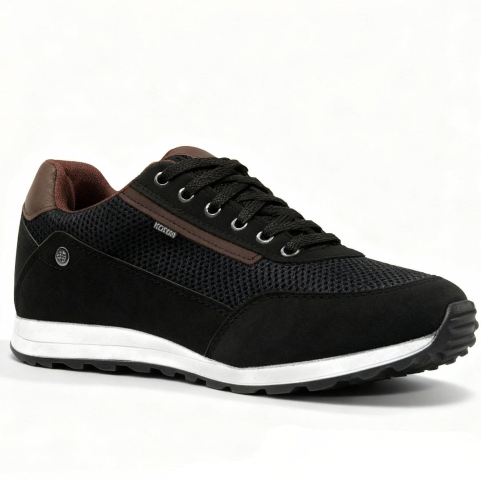 Vista 2 Sapatênis Masculino Tênis Sneaker Casual Sapatofran Jogging Versátil Sapatofran preto