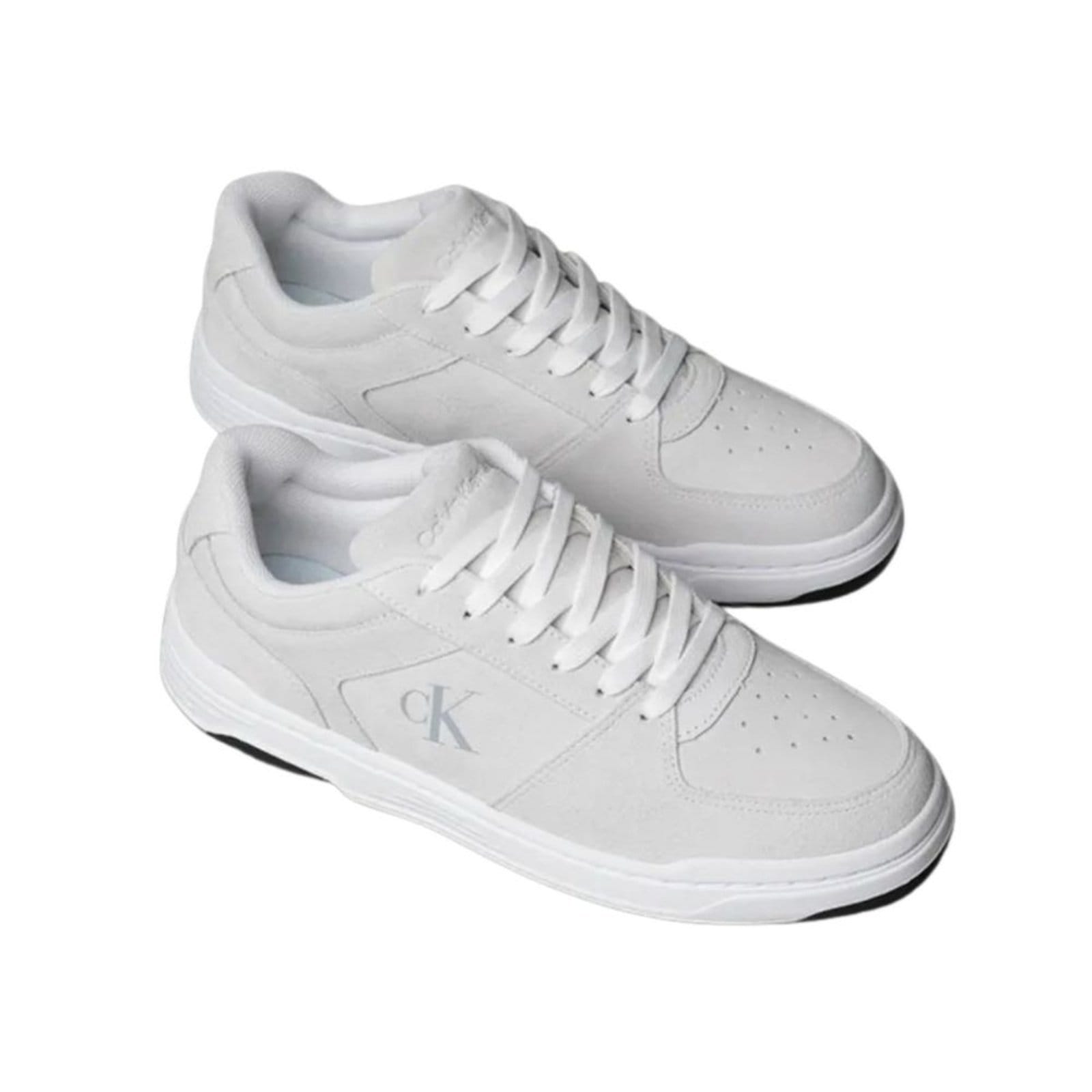 Vista 2 Tênis Casual Masculino Calvin Klein Court Off White Calvin Klein preto white