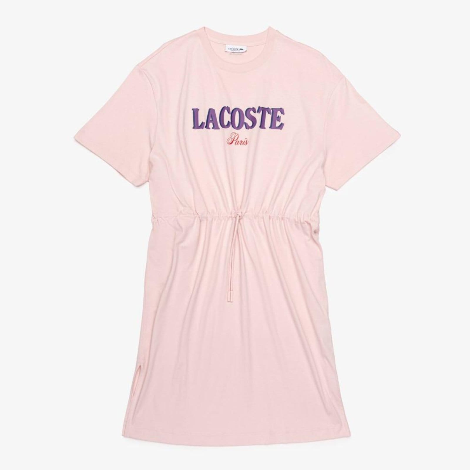 Vestido Camiseta de Malha de Algodão Oversized