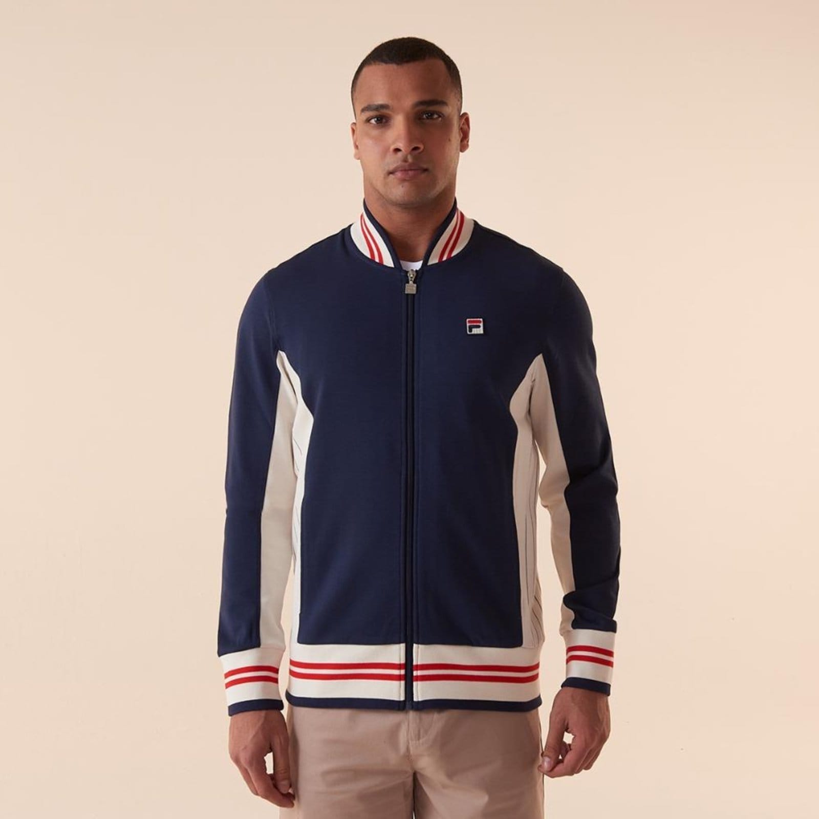 Vista principal Jaqueta Fila Best Settanta Jacket Masculina Fila incolor