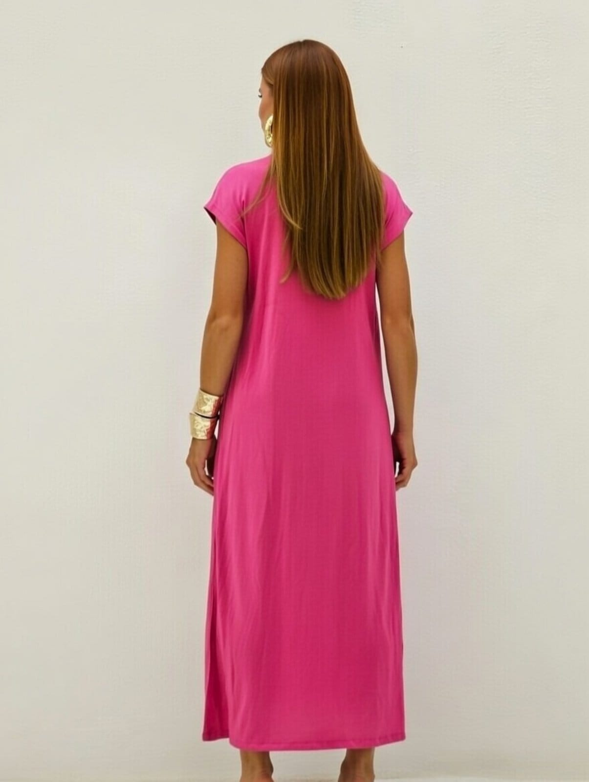 Vista 2 Conjunto Feminino D Bell Outlet Fashion Kimono Top e Short D BELL OUTLET FASHION rosa