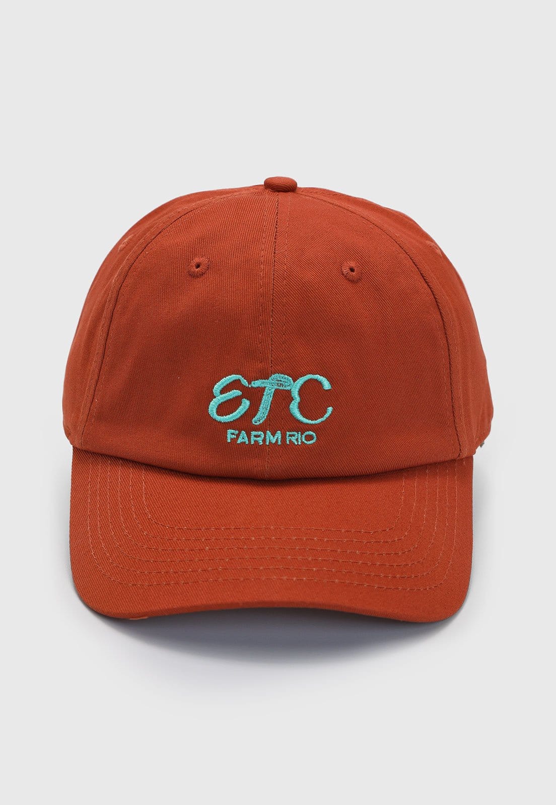 Vista principal Boné Feminino FARM Juliana Bordado FARM laranja