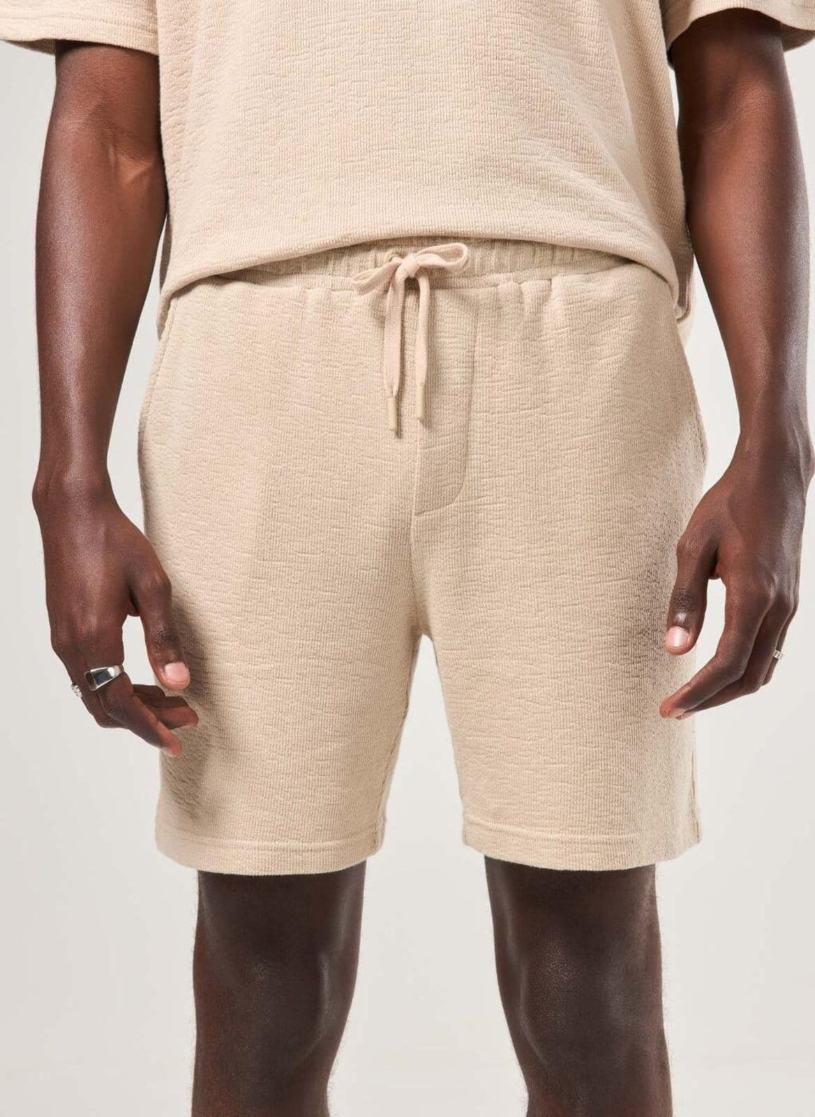 Vista 2 Bermuda Areia Atoalhada Youcom bege