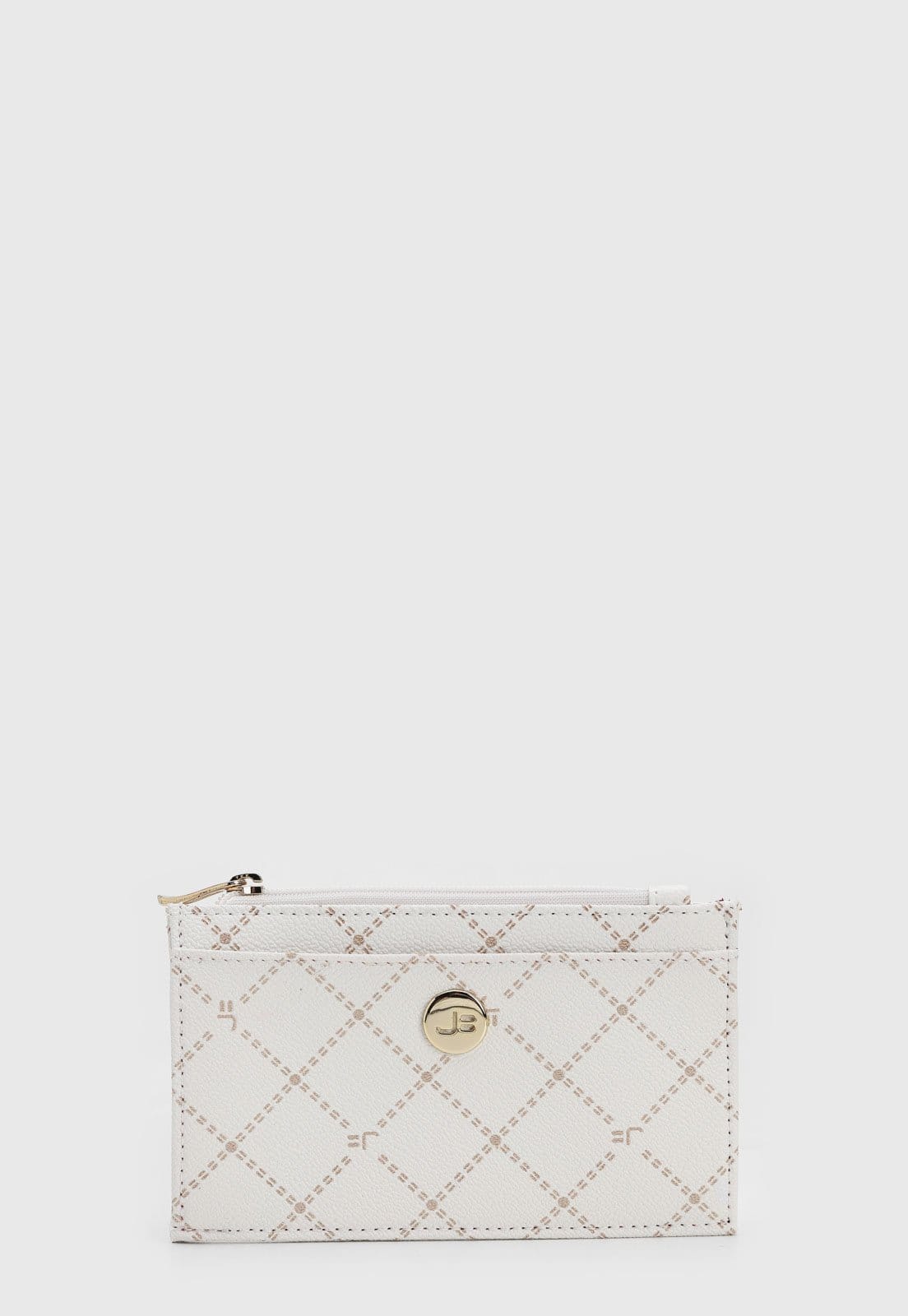 Vista 2 Carteira Feminina Jorge Bischoff Logo Branca Jorge Bischoff branco