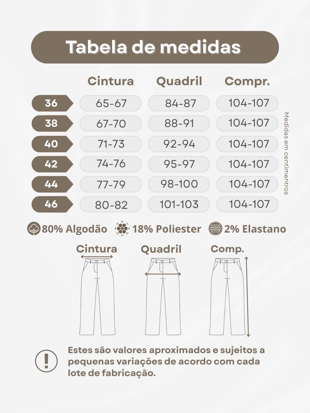 Vista 2 Calça Jeans Feminina Reta Lavagem Escura Crawling azul