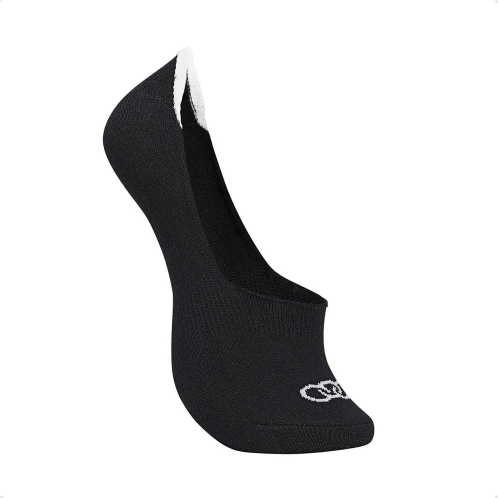 Meia Masculina Adulta Olympikus Ultra Invisível Preta