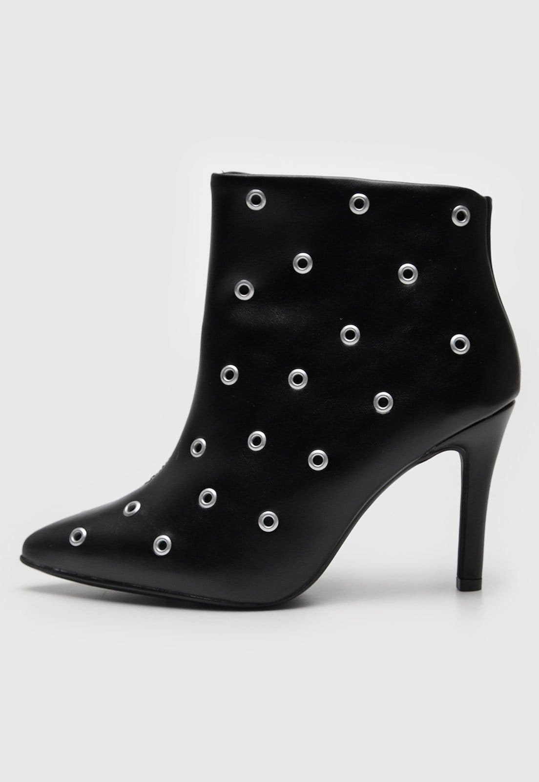 Vista principal Bota Vizzano Ilhos Preta VIZZANO preto