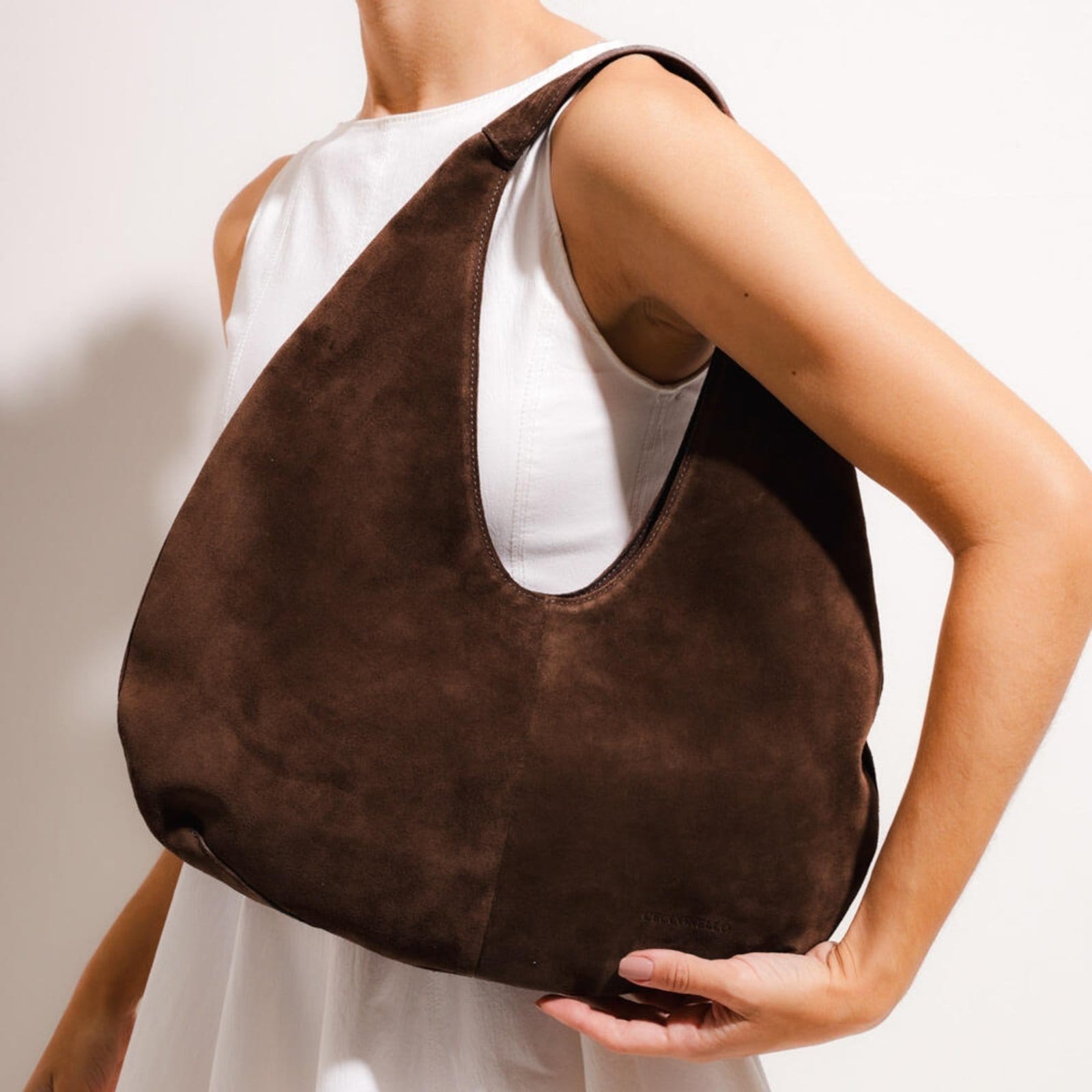 Vista 2 Bolsa Ashley Couro Cecconello C2603-3 Cecconello marrom