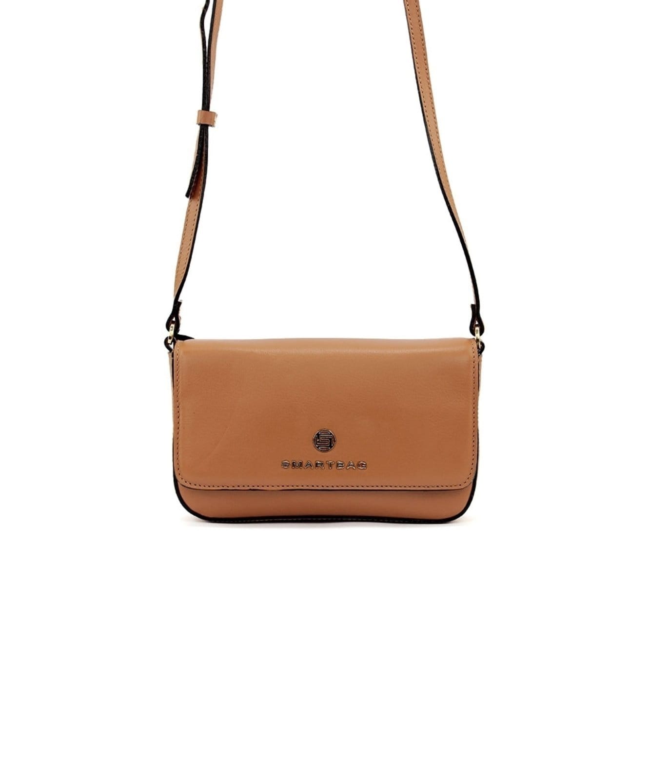 Vista 2 Bolsa Tira Colo Smartbag Couro Caramelo Smart Bag incolor