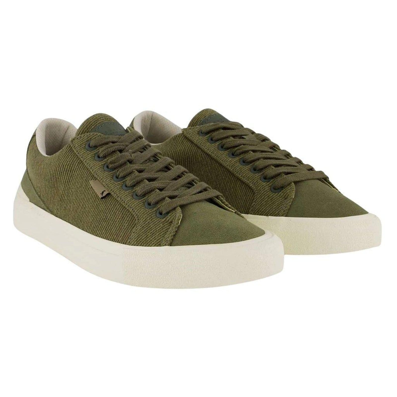 Vista 2 Tenis Masculino Reserva Cali Comfy Verde RESERVA GO marrom verde