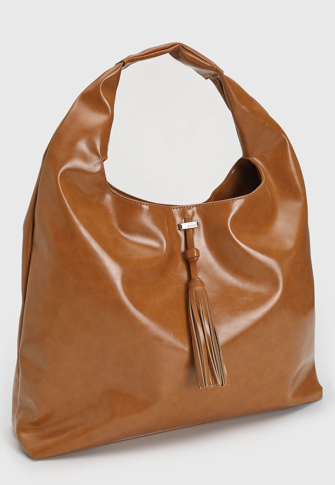Vista 2 Bolsa Tiracolo Feminina Anacapri Hobo Anacapri caramelo
