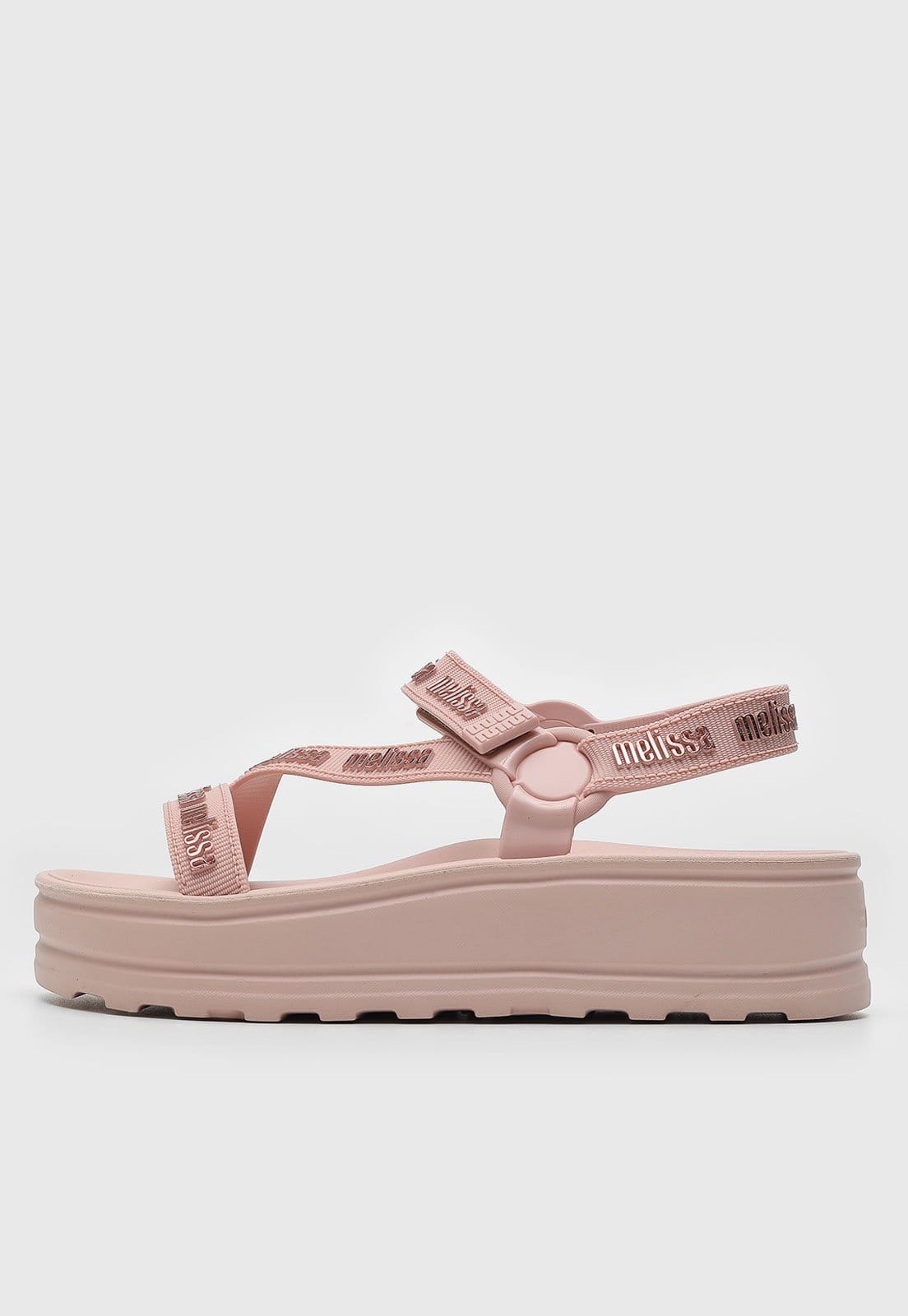 Sandália Flatform Melissa Stripes