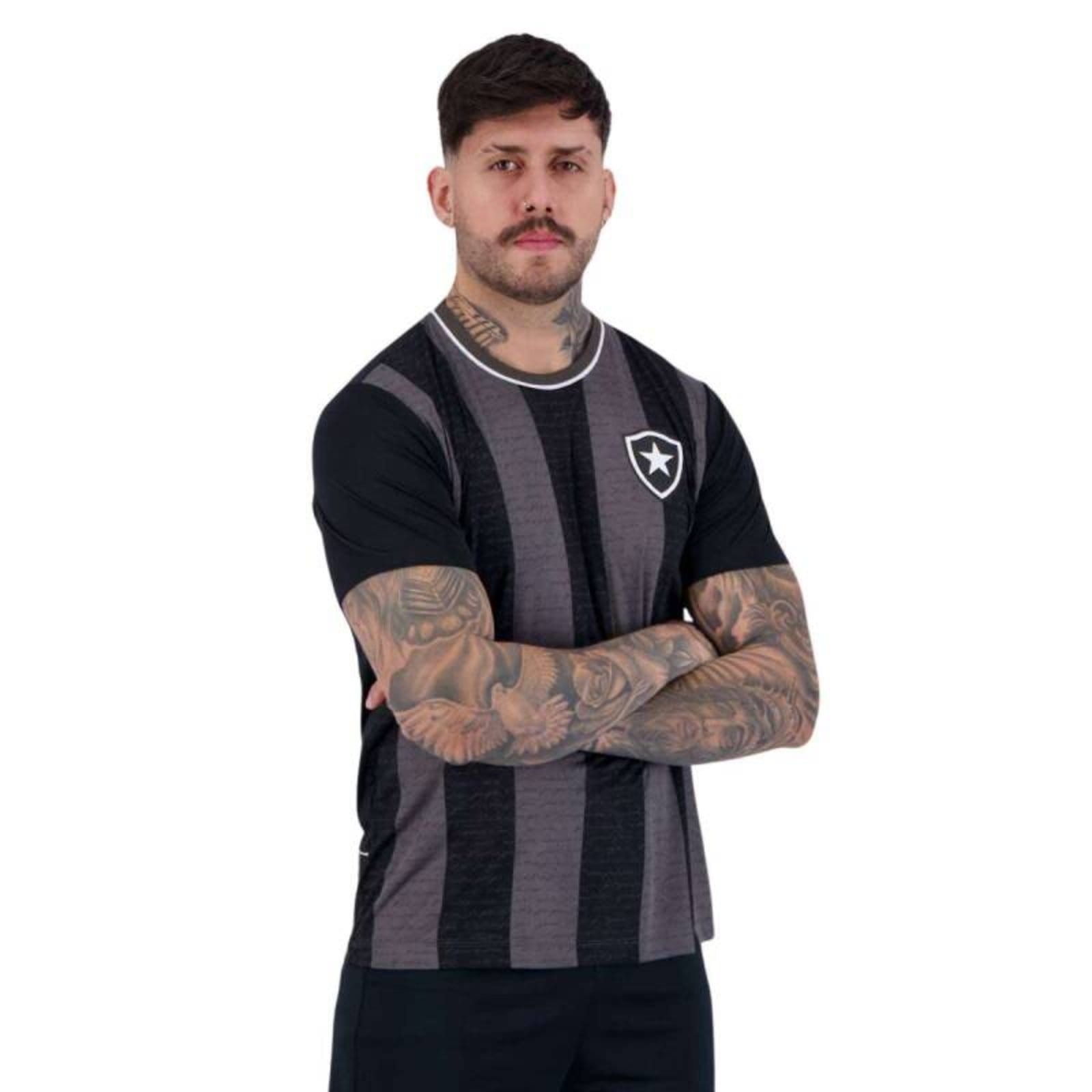 Vista 2 Camiseta Braziline Botafogo Romper braziline preto