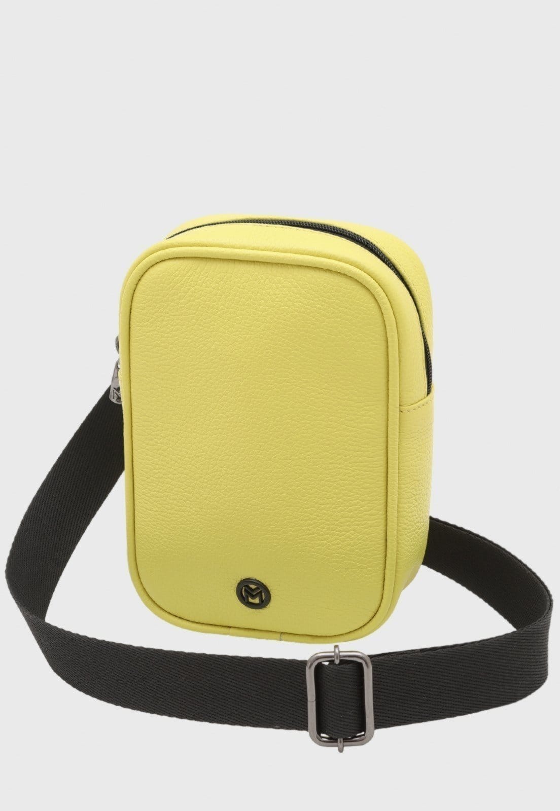 Bolsa Crossbody de Couro Mariart Lolla Pop Citrus