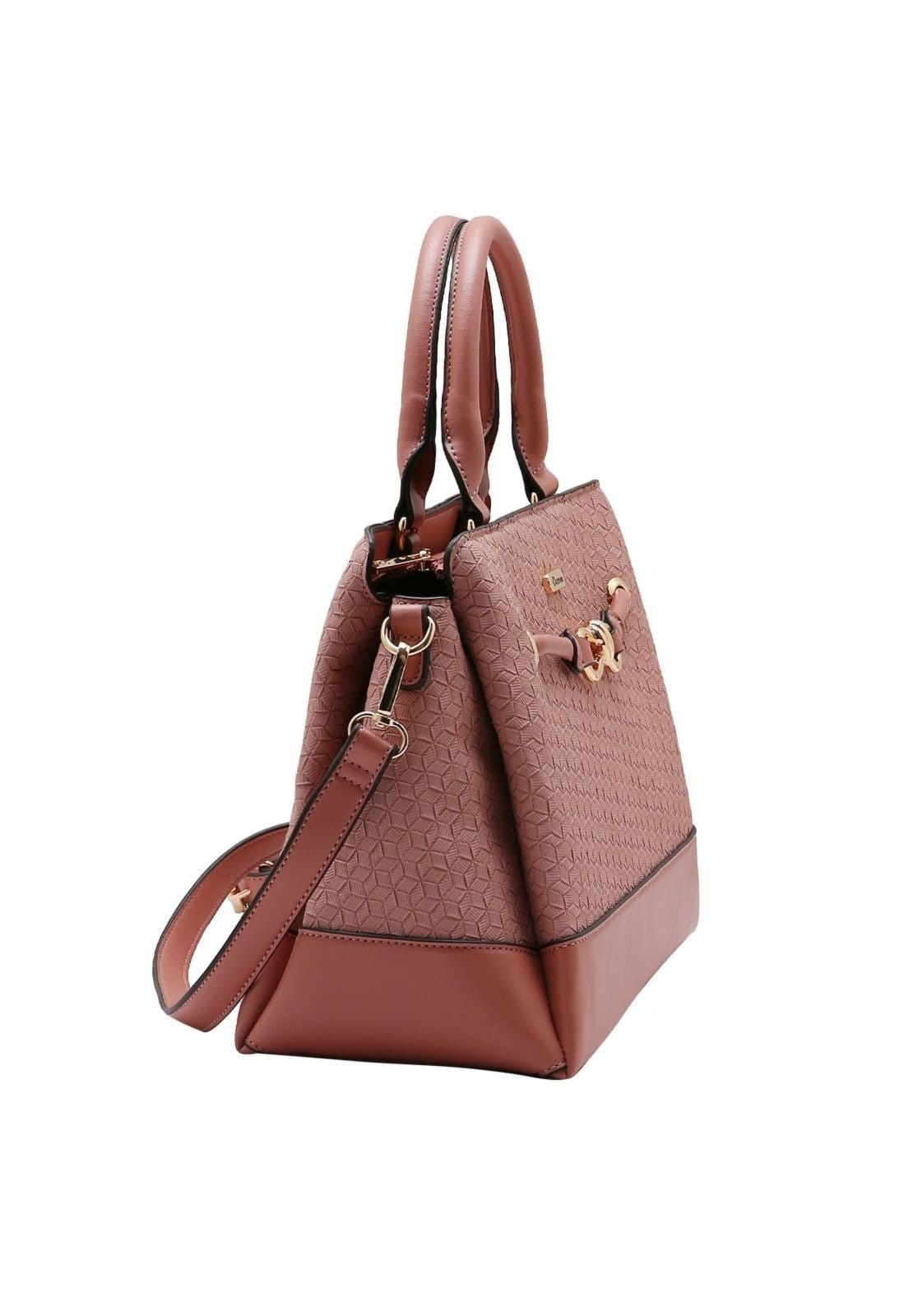Vista 2 Bolsa Feminina Chenson Ferragem Chic 3485306 Chenson bege