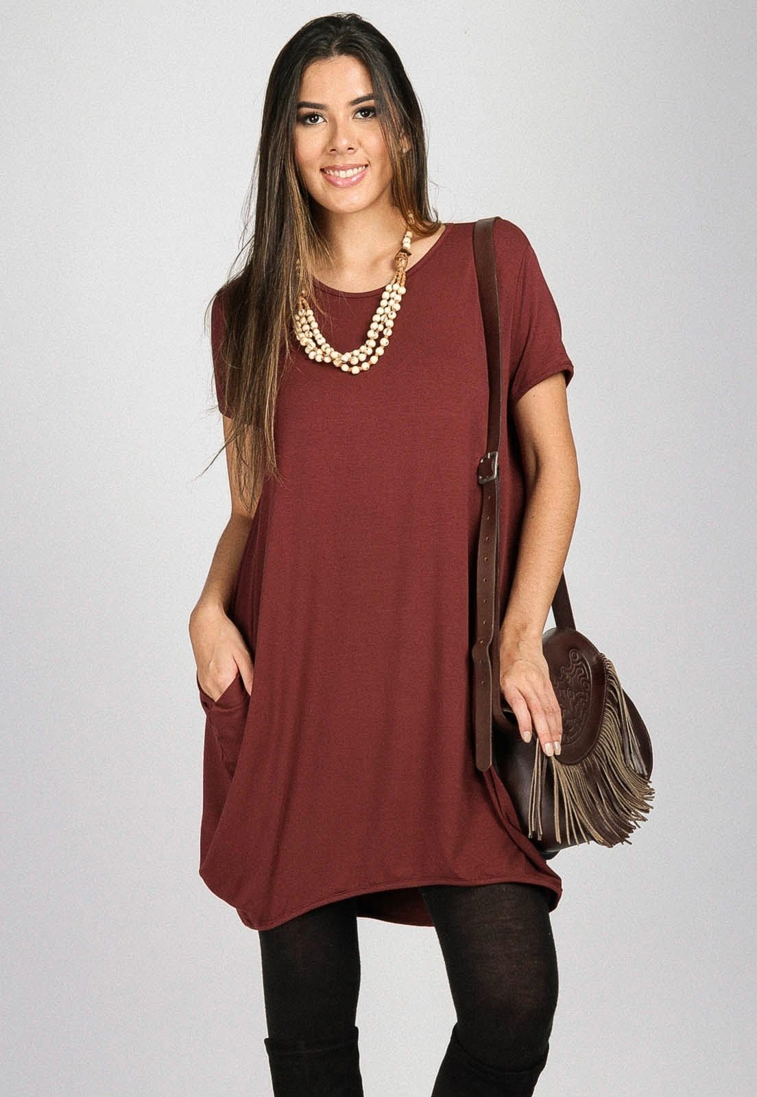 Vestido Curto Amazonia Vital Malha Amplo Always