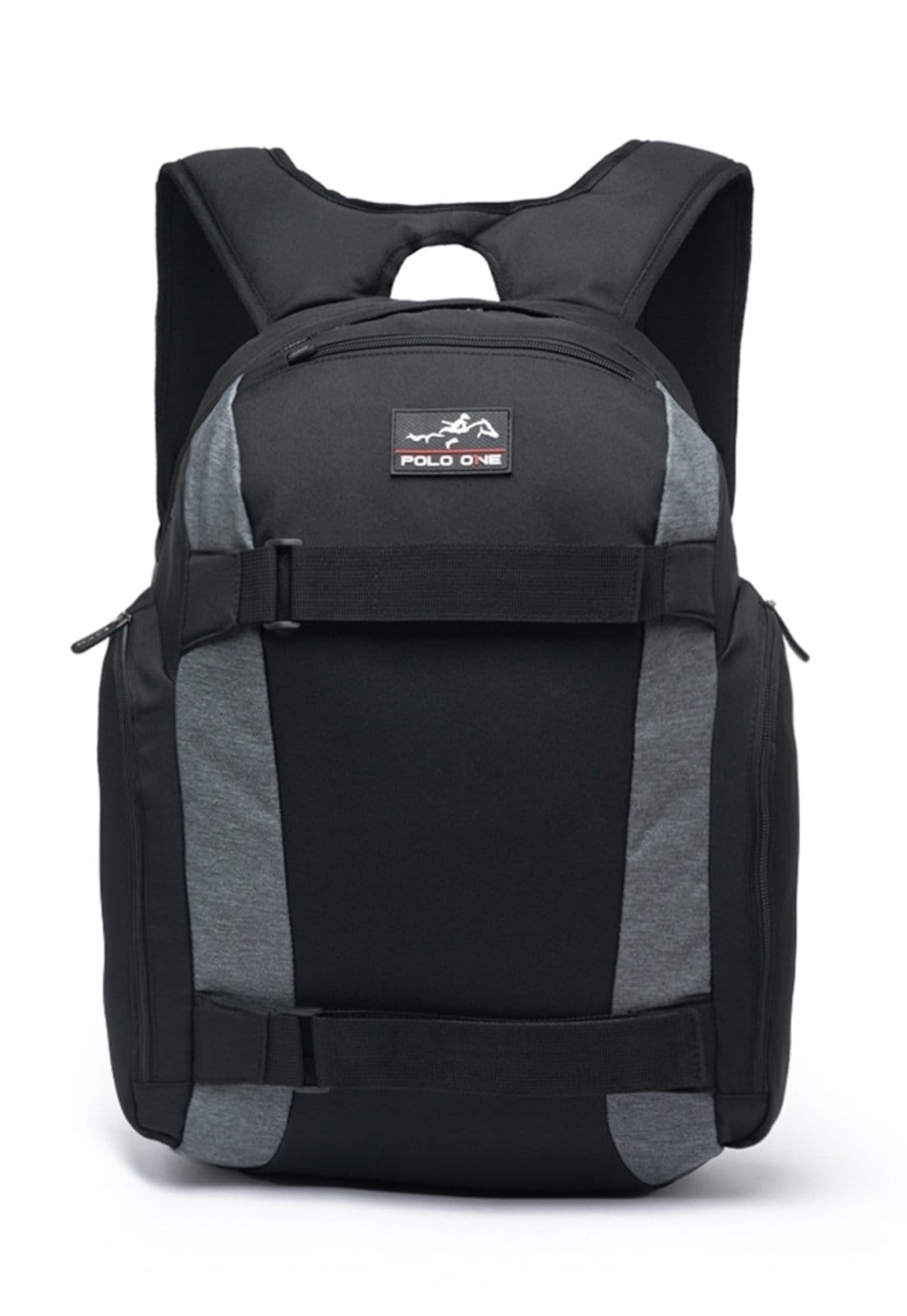 Vista principal Mochila Polo One Esportiva Notebook Reforçada 25 L Polo One preto
