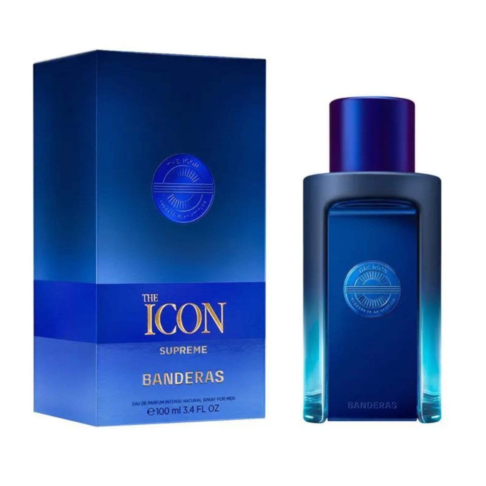 Vista 2 The Icon Supreme Antonio Banderas Perfume Masculino Eau de Parfum 100 ml Antonio Banderas incolor
