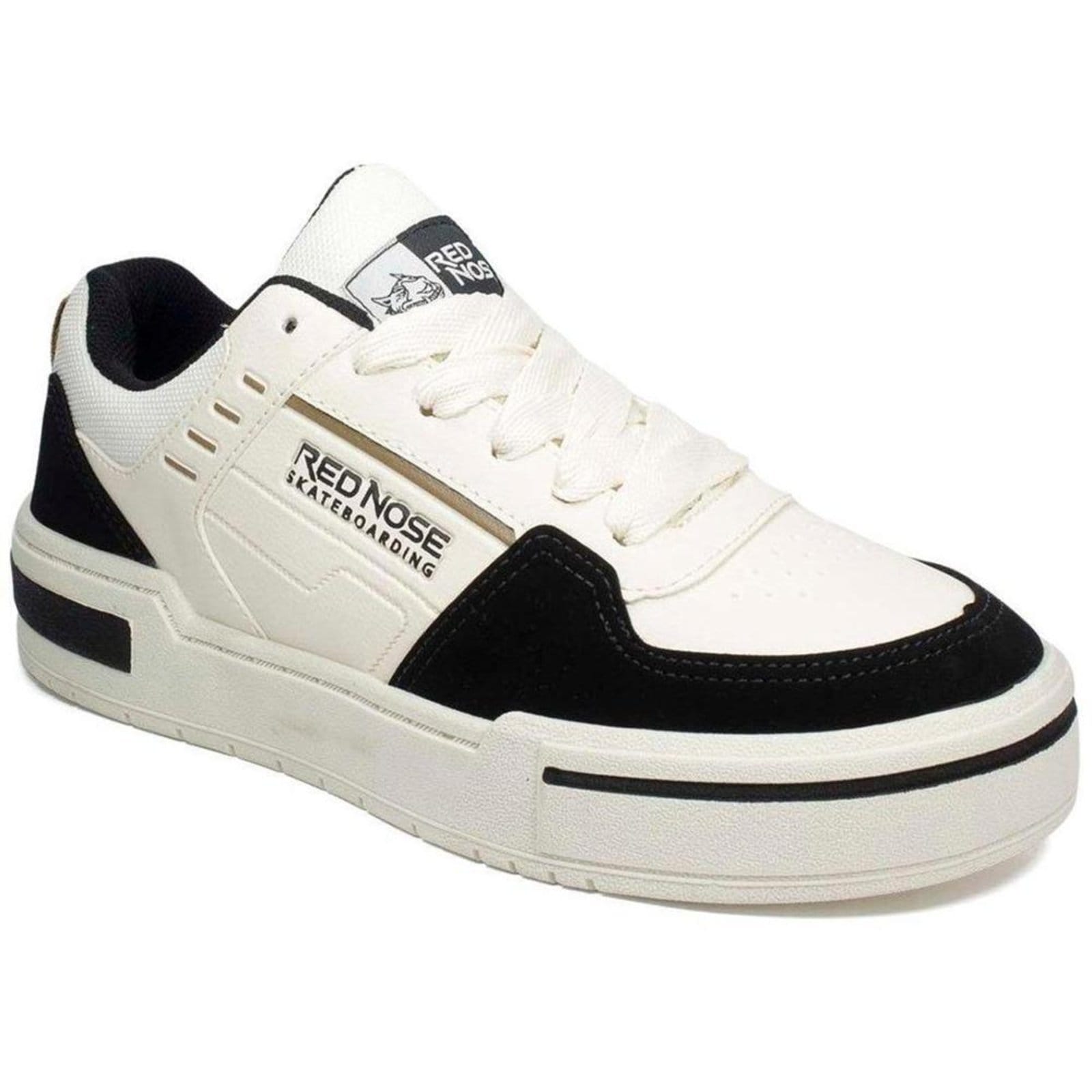 Vista 2 Tênis Red Nose Yaser Masculino Off White/Preto Red Nose off-white red