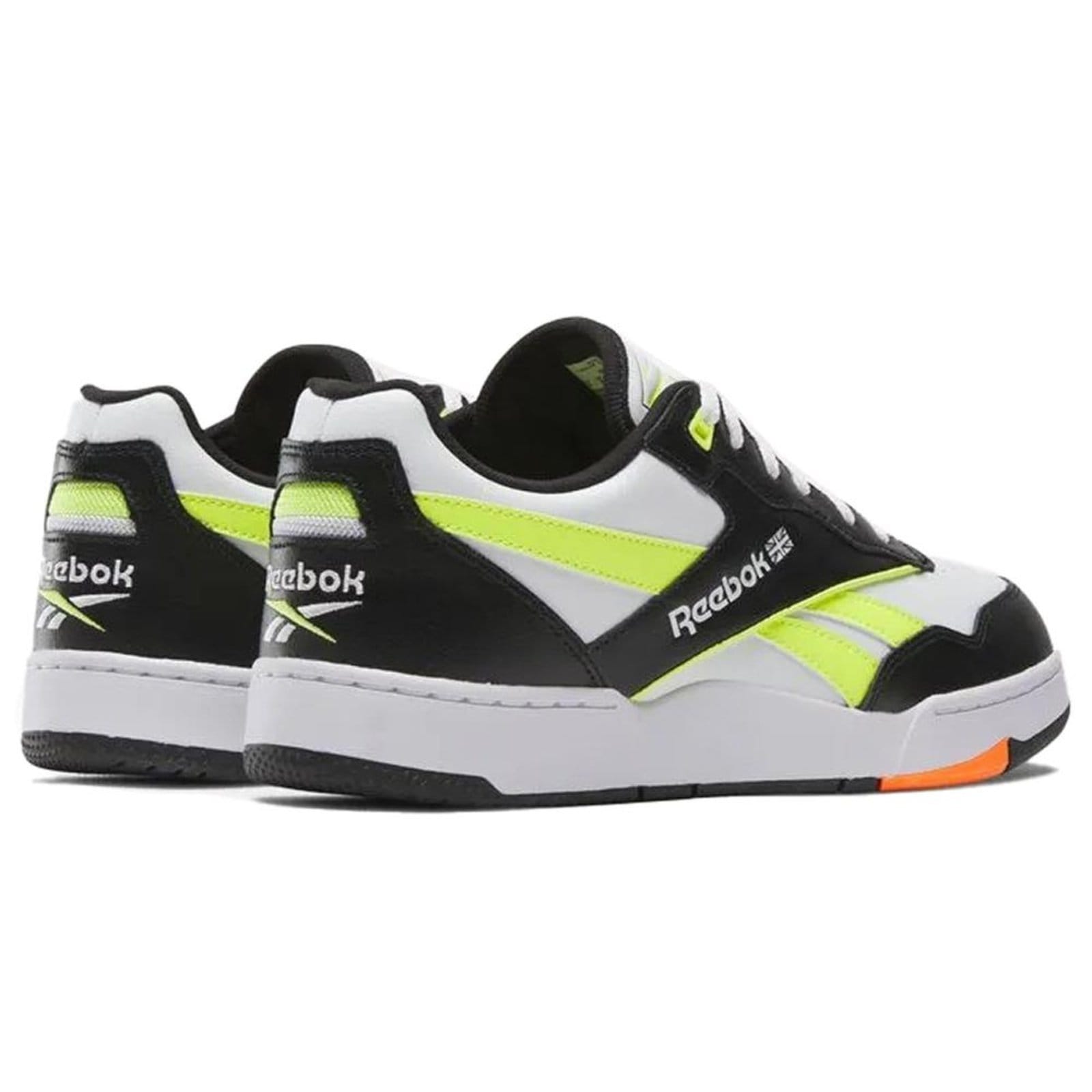 Vista 2 Tênis Reebok Club BB 4000 II Masculino Preto/Verde Reebok preto verde