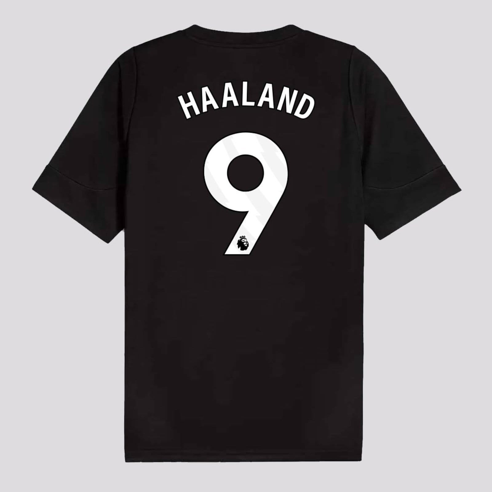 Camisa Puma Manchester City Treino 2026 Preta 9 Haaland