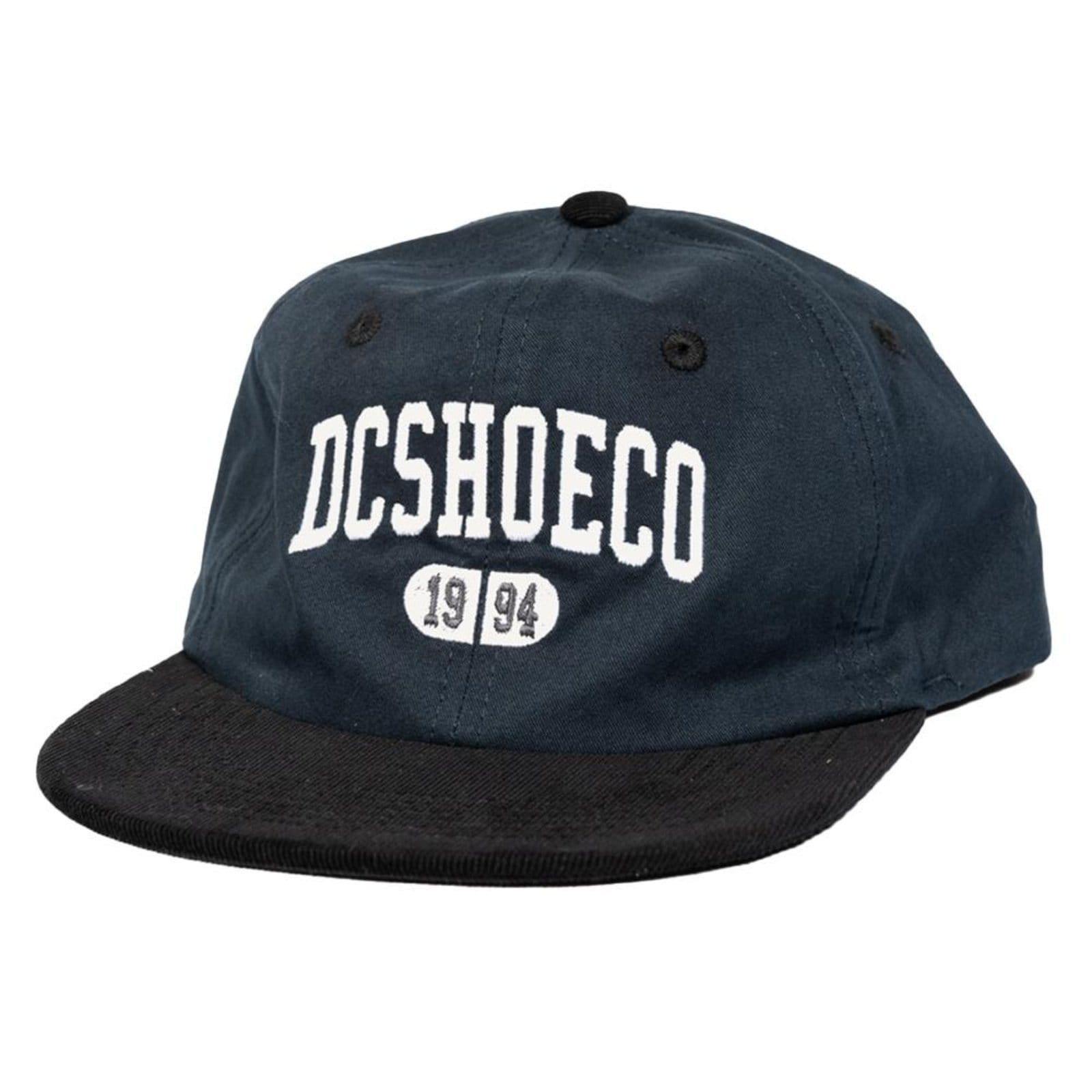 Vista principal Boné DC Shoes Aba Reta Gymnasium Snapback SM25 MarinhoPreto DC Shoes azul marinho