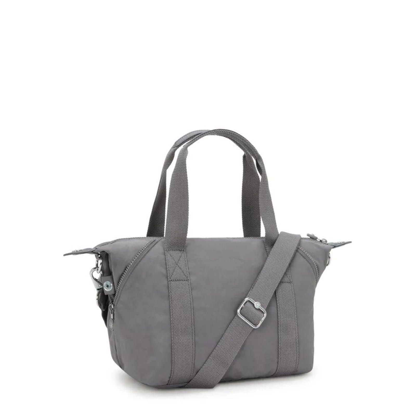 Vista 2 Bolsa Kipling Art Mini Inviting Grey Kipling cinza grey