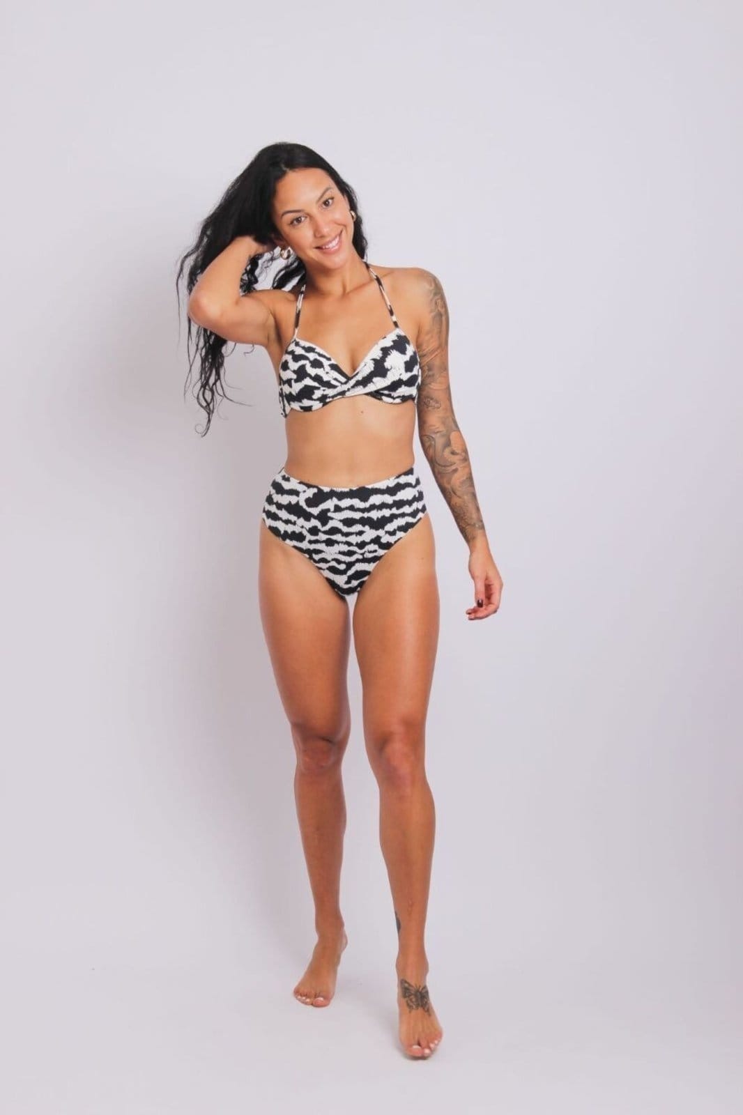 2202 - Top Biquíni Transpassado Meia-Taça e Aro Copacabana - Duna Casual