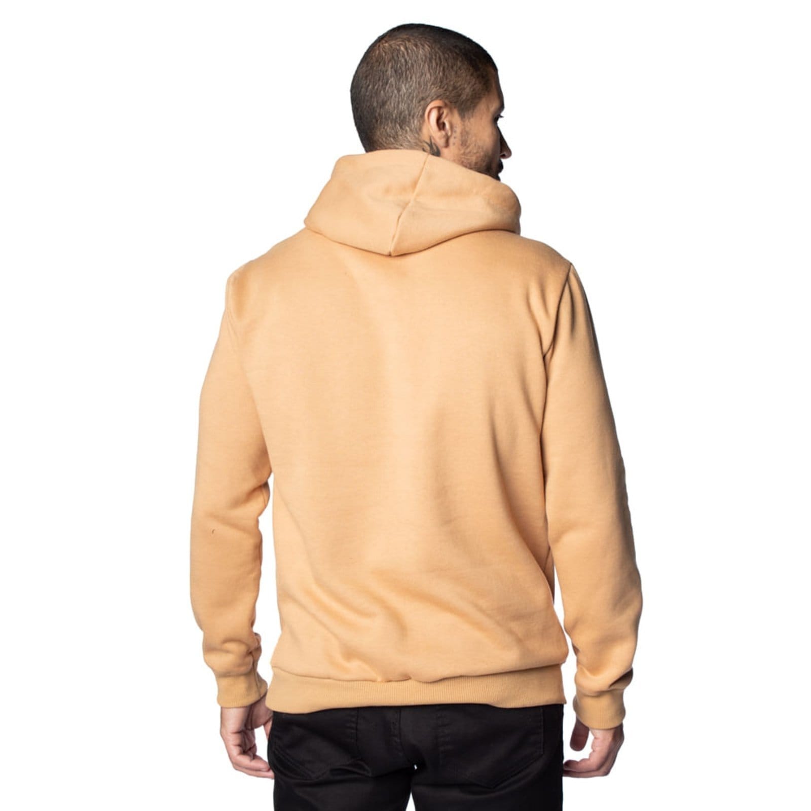 Vista 2 Moletom Masculino Dixie Canguru Dixie caramelo