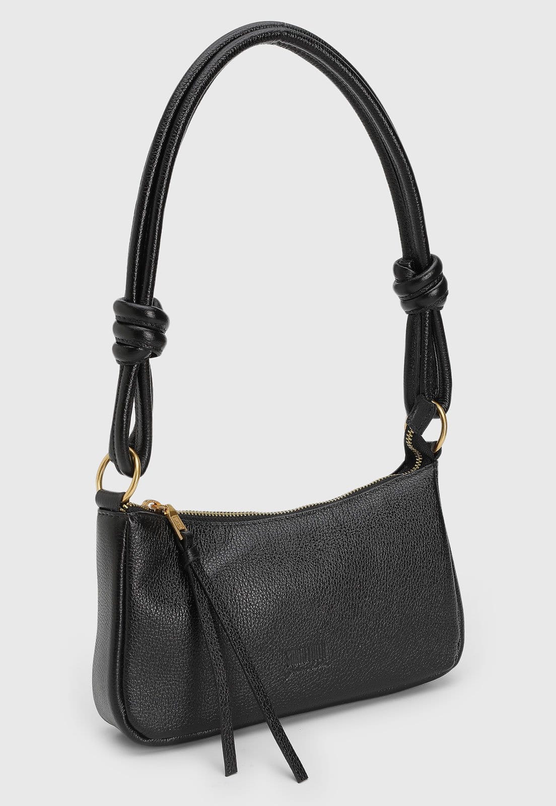 Vista 2 Bolsa Feminina Santa Lolla Alça Nó Preta Santa Lolla preto