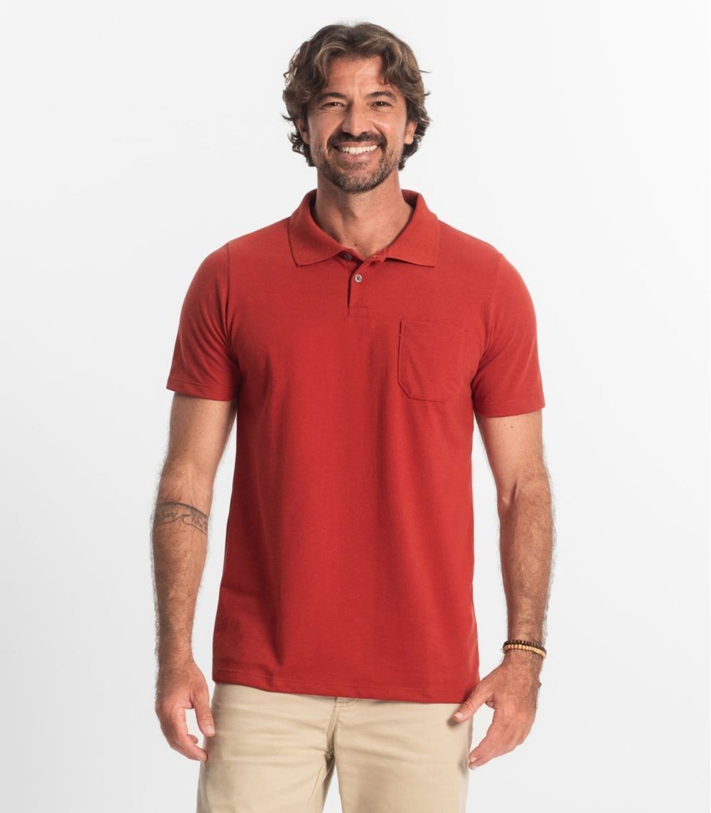 Polo Masculina Pique Diametro