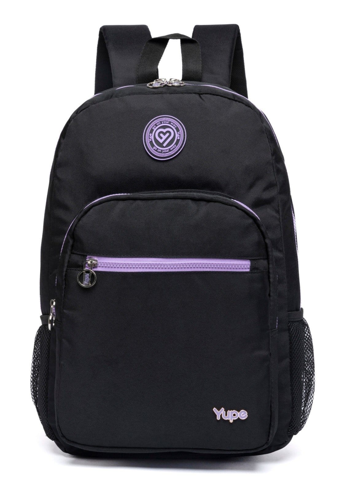 Vista 2 Infantil - Mochila Estojo Casual Escola Faculdade Espaçosa YUPE roxo