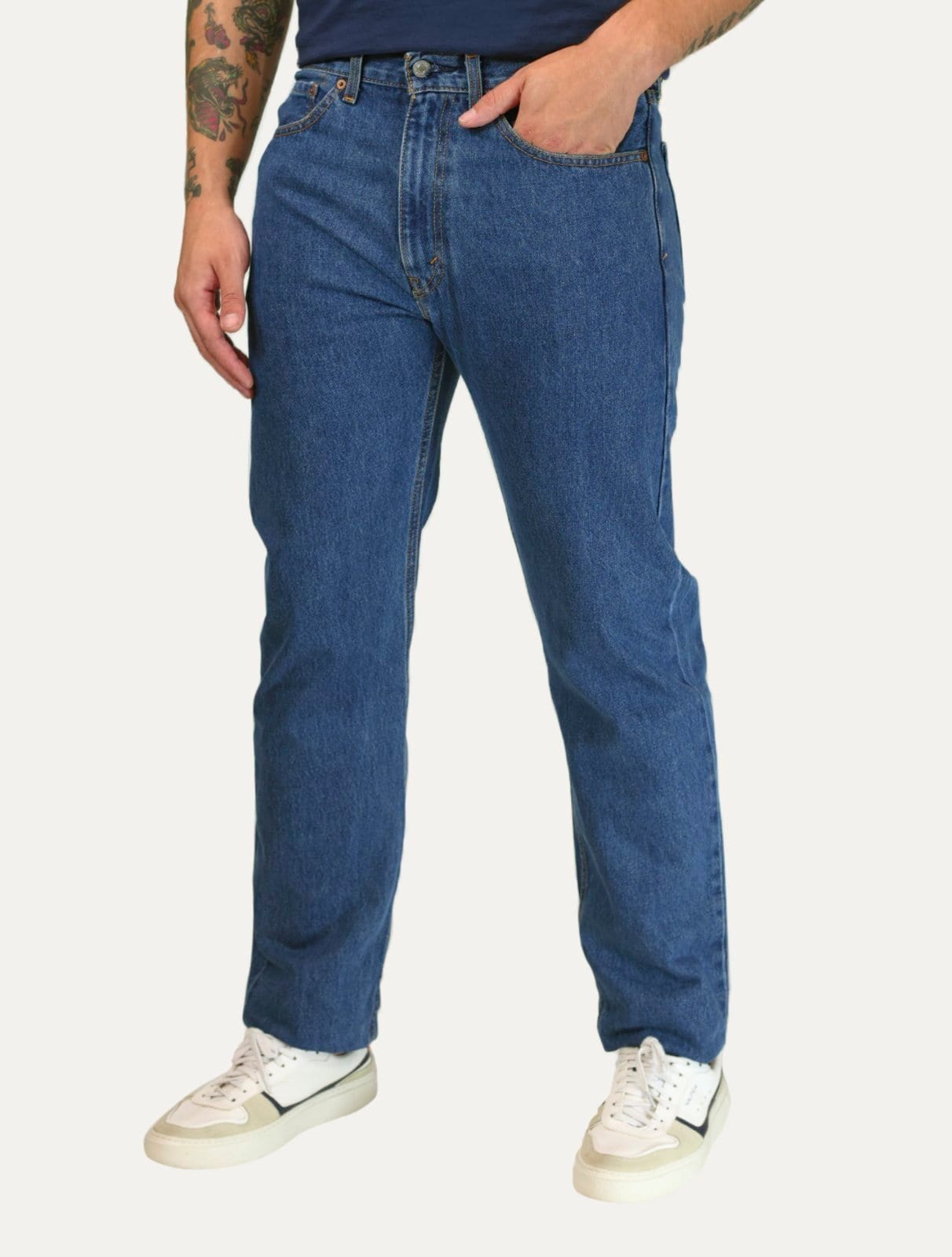 Vista principal Calça Jeans Levis 505 Regular Levis azul