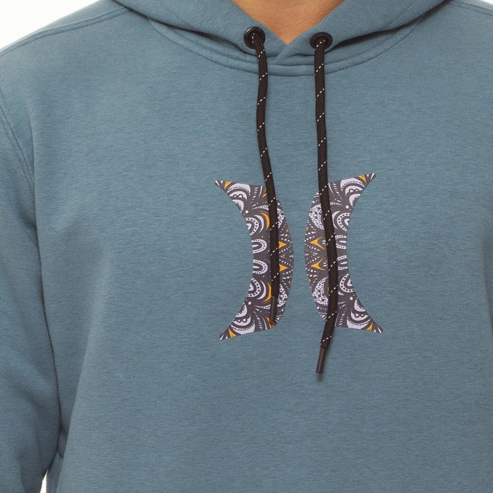 Vista 2 Moletom Hurley Canguru Icon WT23 Masculino hurley azul