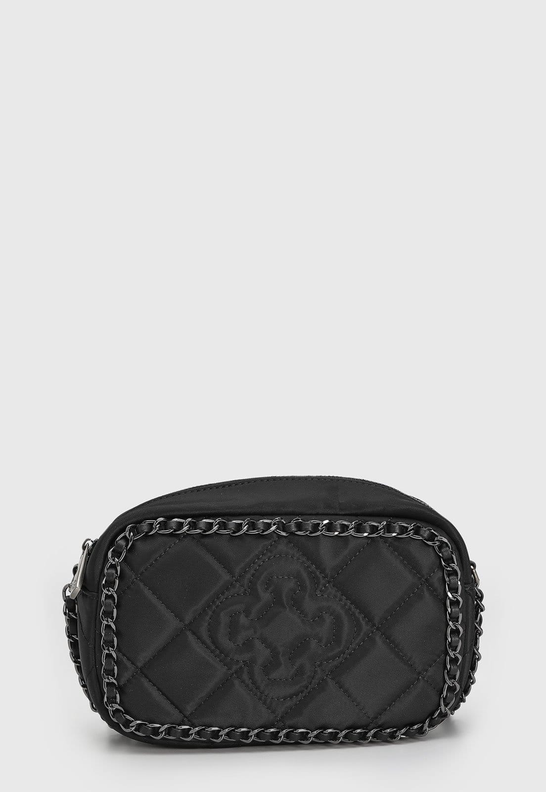 Bolsa Feminina Capodarte Média Matelassê Preta