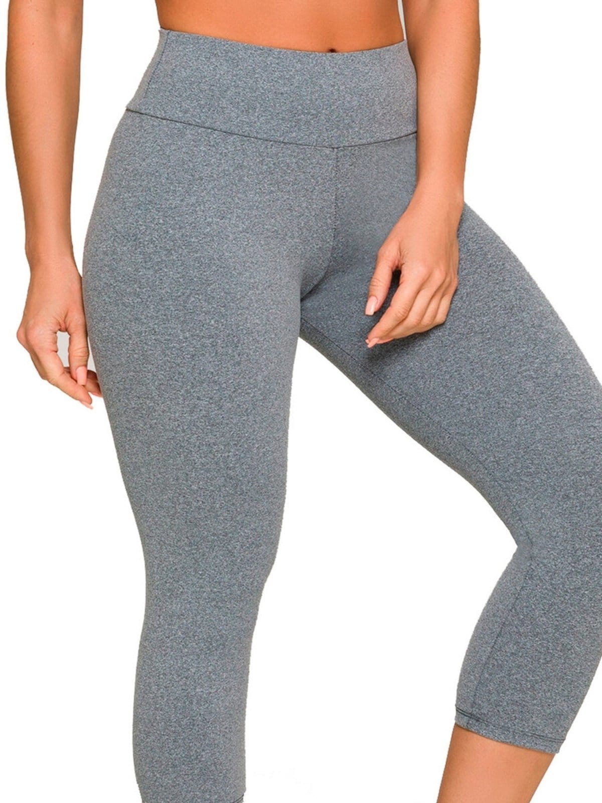 Vista 2 Legging Corsário Feminina Selene 2 SELENE cinza