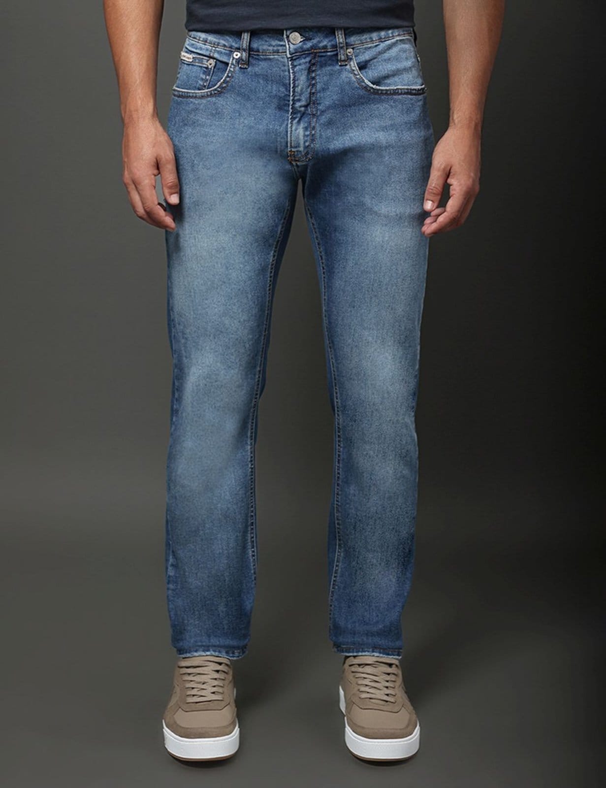 Calça Jeans Masculina Skinny Controle Térmico Calvin Klein Jeans Médio