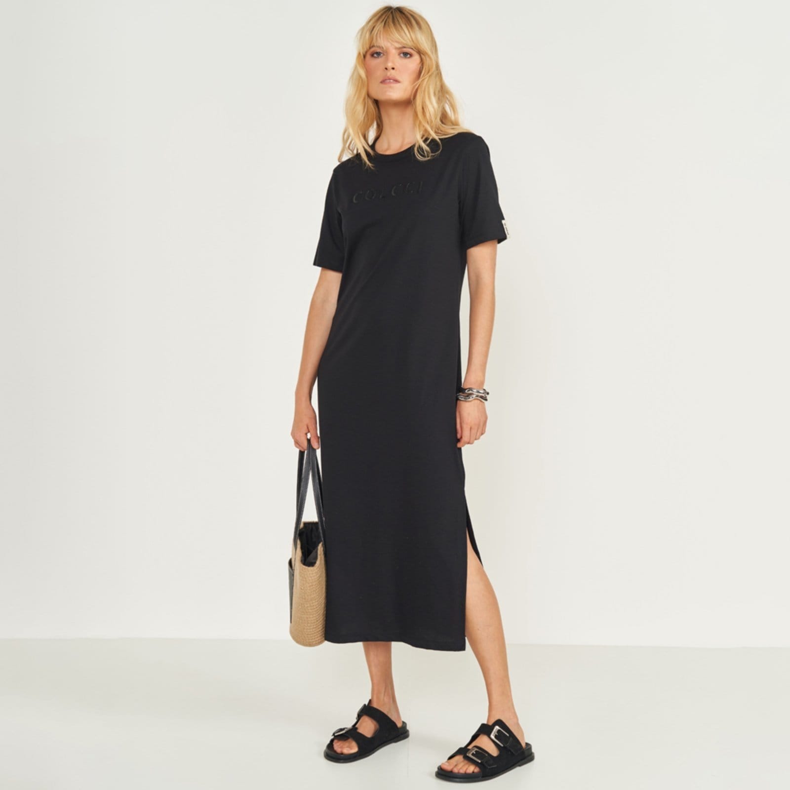 Vestido Mid Colcci Logo Ve26 Feminino