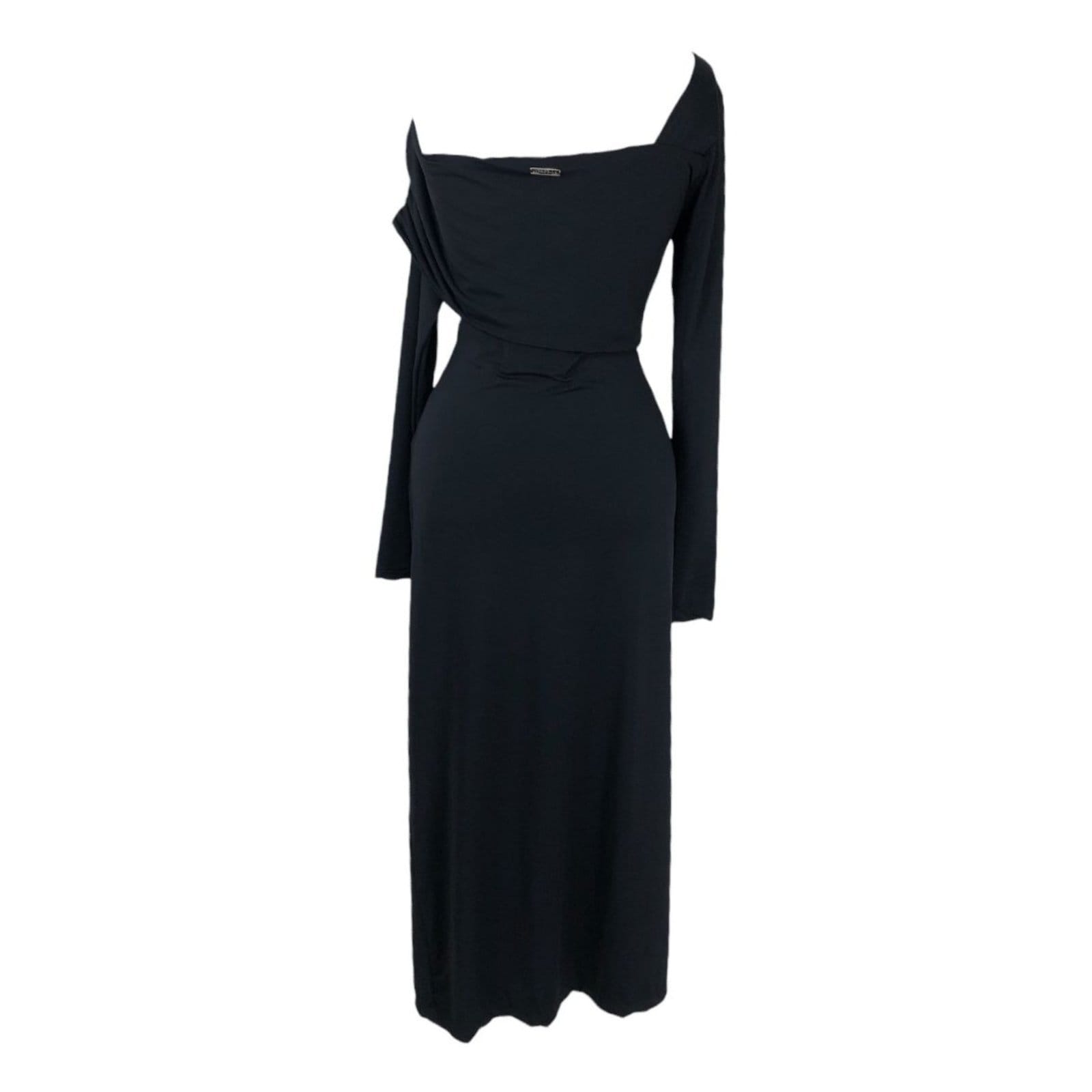 Vista 2 Vestido Assimetrico Midi Colcci Colcci preto