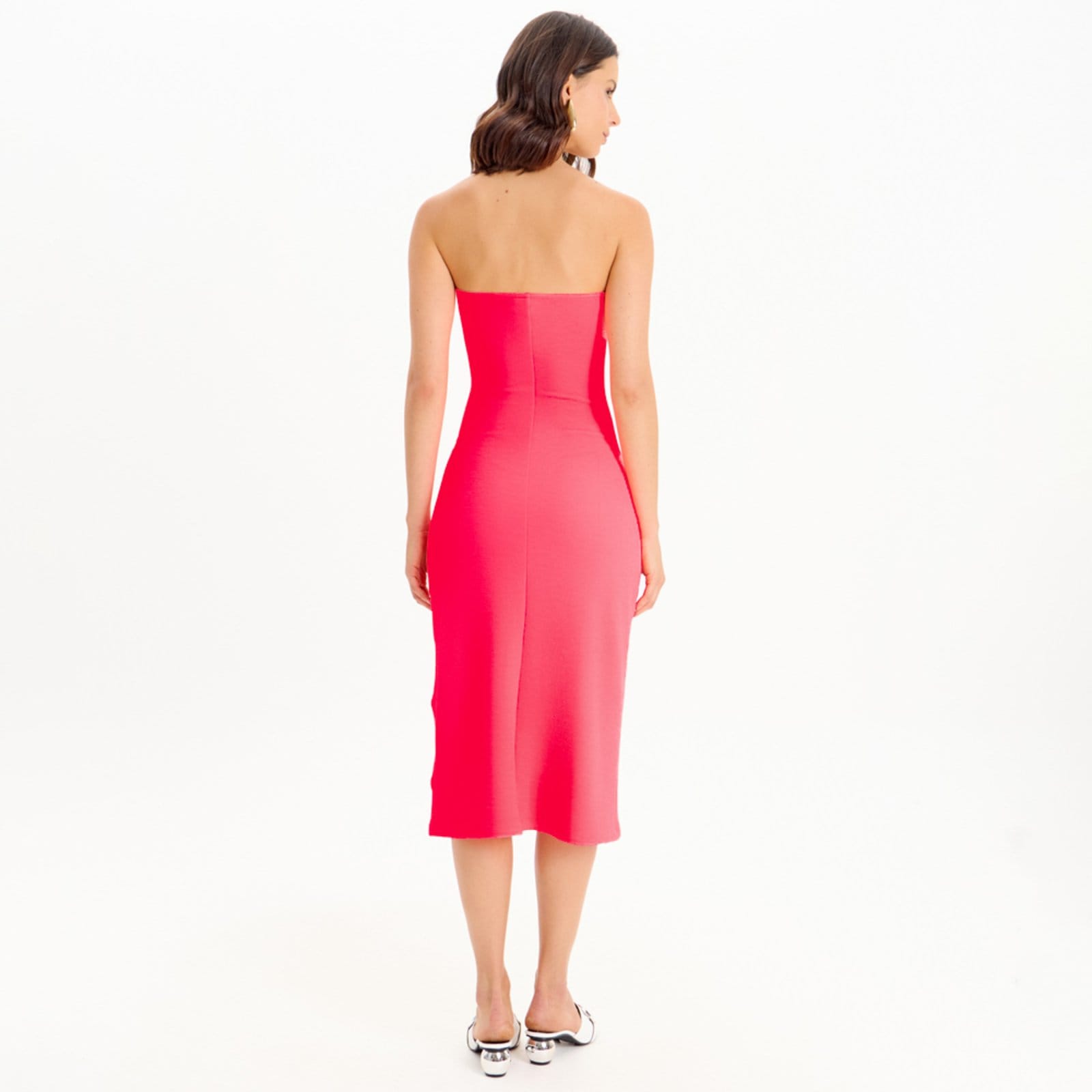 Vista 2 Vestido Midi Easy Lança Perfume In25 Feminino Easy Lança perfume rosa