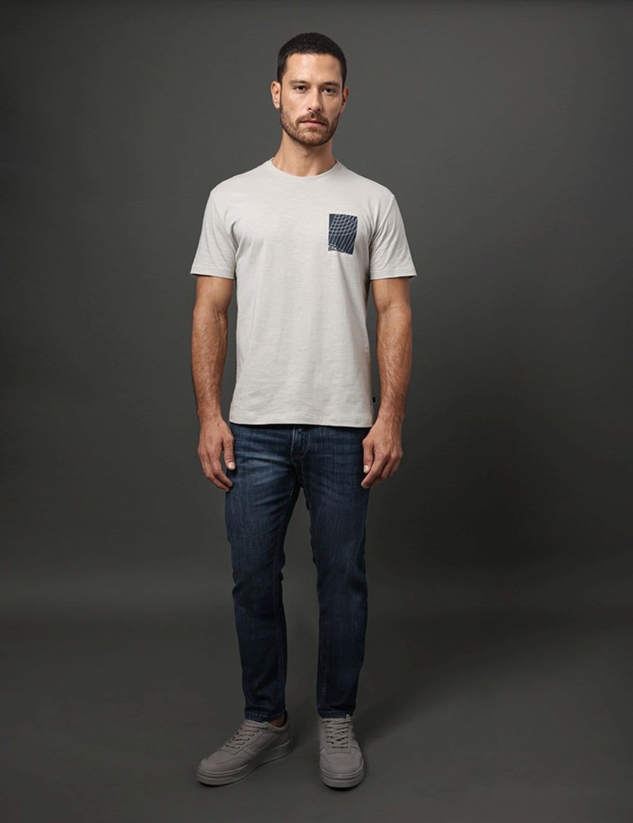 Calça Jeans Masculina Slim Premium Wash Calvin Klein Jeans - Marinho