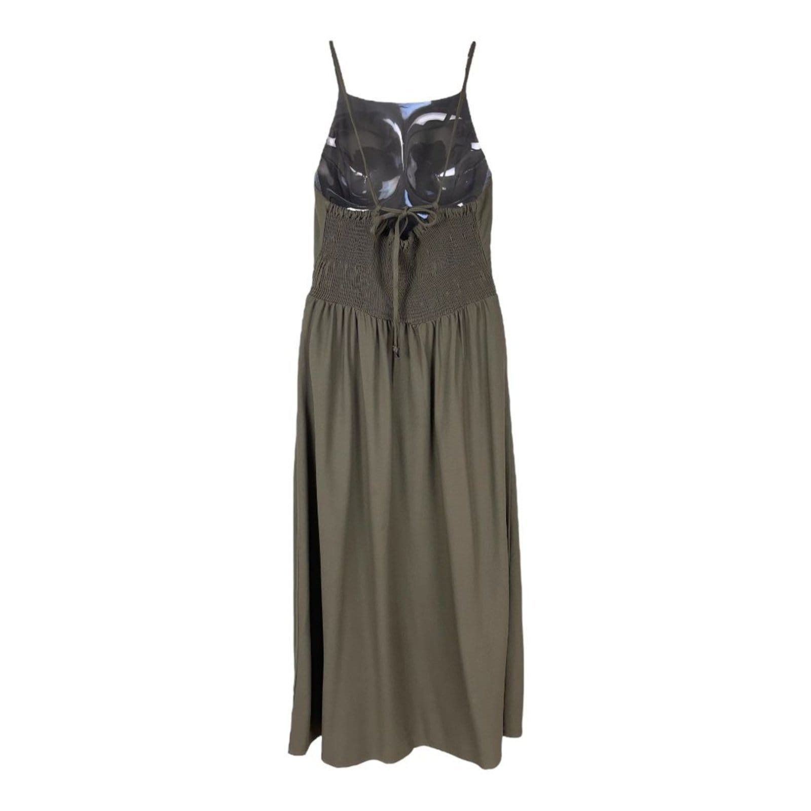 Vista 2 Vestido Comfort Amarração e Lastex Triton Biosphere Triton verde