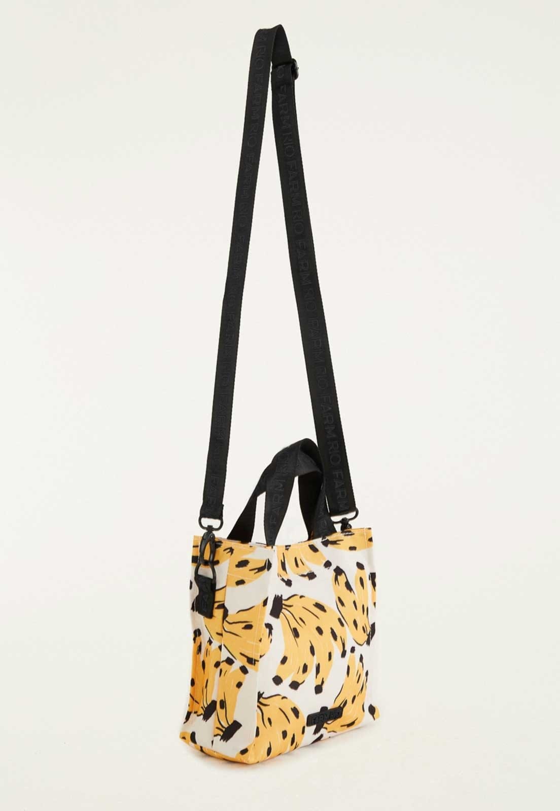 Vista 2 Bolsa Feminina FARM Mimo Bossa Banana Amarela FARM amarelo