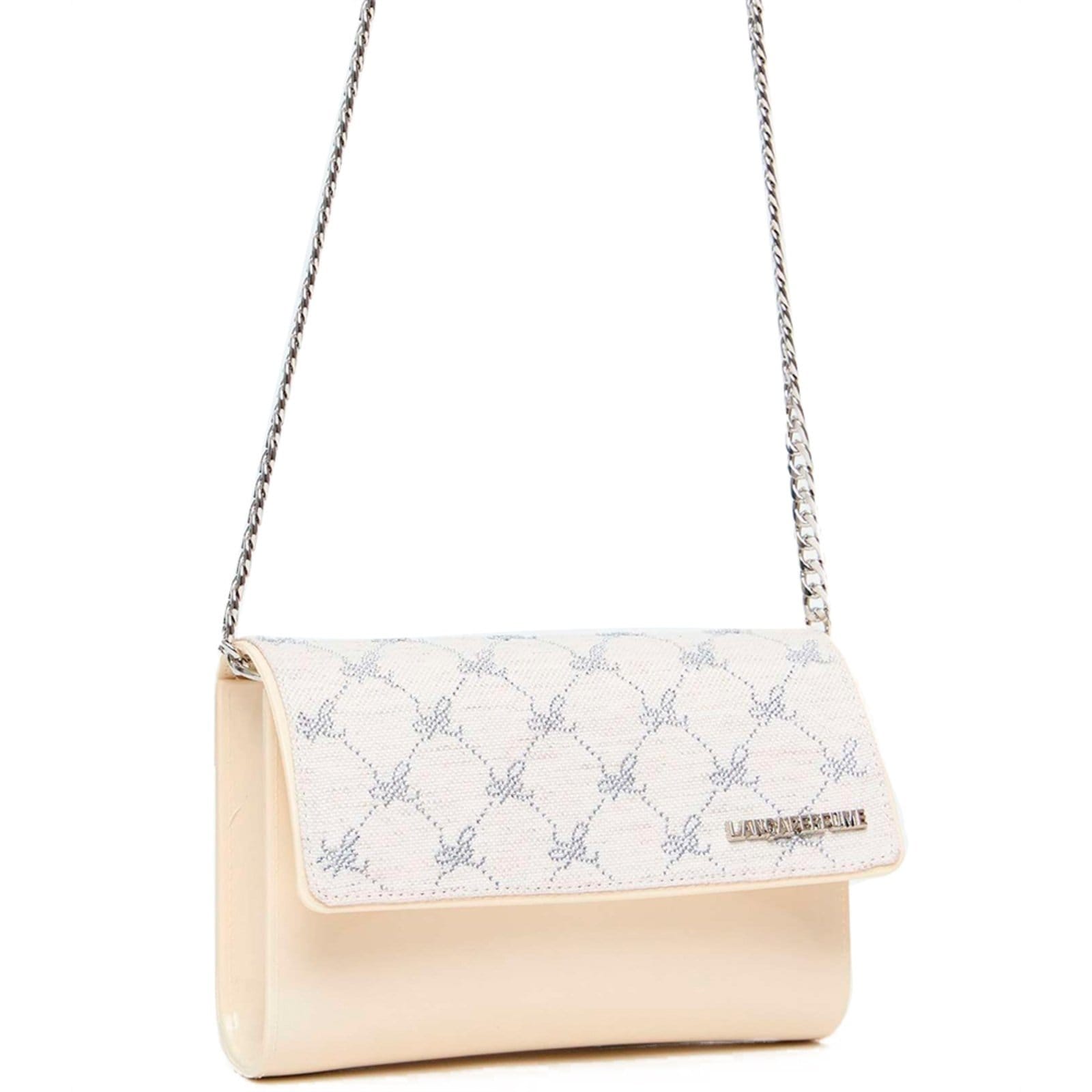 Bolsa Crossbody Lança Perfume Shine Pr25 Off White Feminino